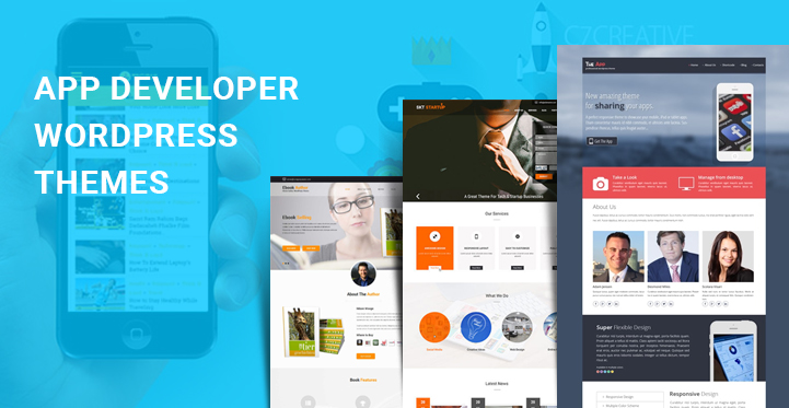 8 App Developer WordPress Themes for App Development Websites