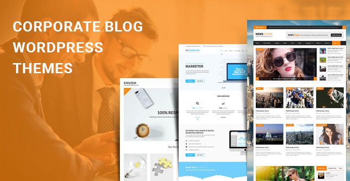 Corporate Blog WordPress Themes for Corporate Blog Websites