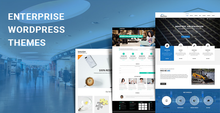 13 Enterprise WordPress Themes for Enterprises Corporate Solution Websites