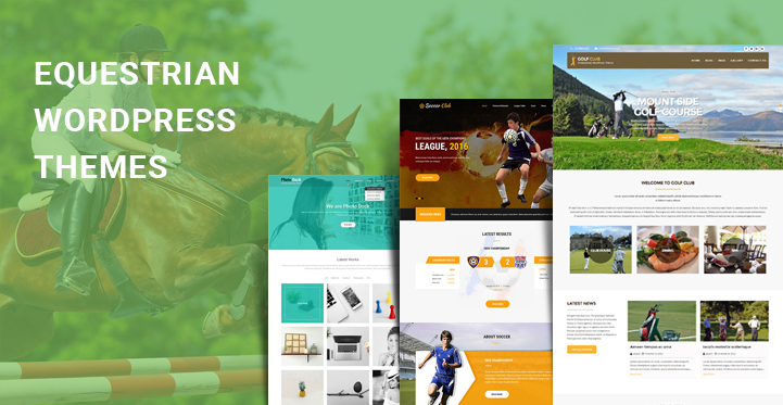 8+ Best Equestrian WordPress Themes Horse Pet Websites