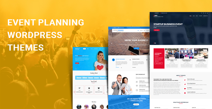 10 Event Planning WordPress Themes for Coordination & Planning Websites