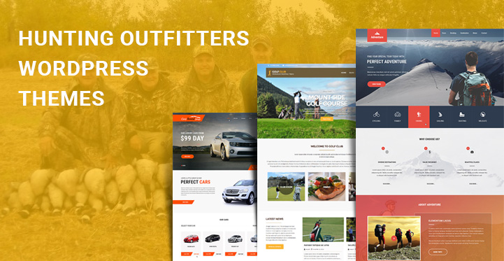 Hunting Outfitters WordPress Themes