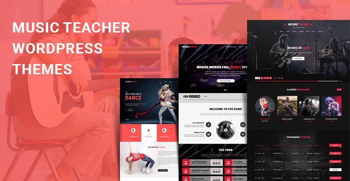 Music Teacher WordPress Themes