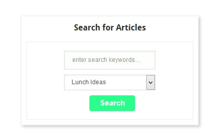 Search Form In Post