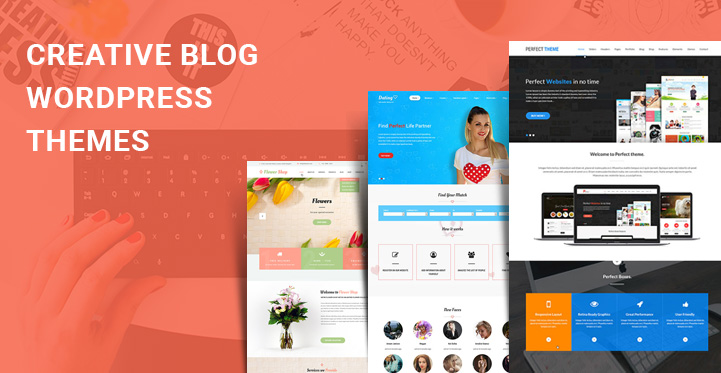 creative blog WordPress themes