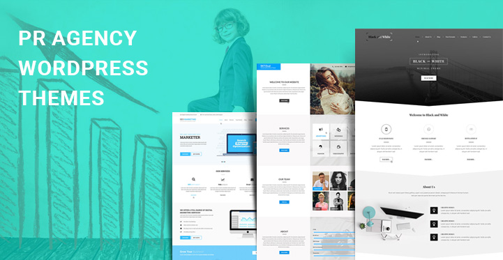 6 PR Agency WordPress Themes for Marketing Agency Websites