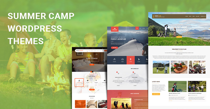 10 Summer Camp WordPress Themes for Kids Information & Activities