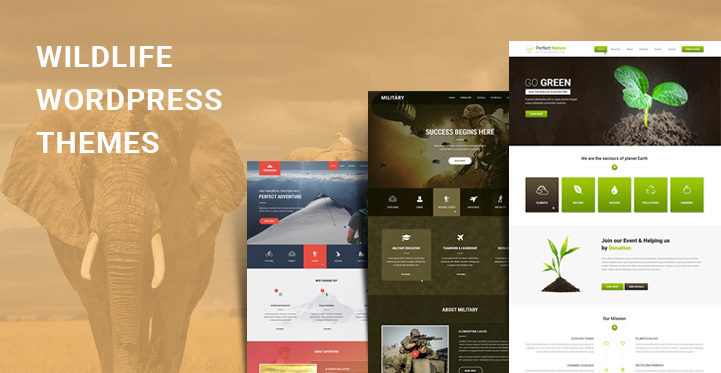 6 Wildlife WordPress Themes for Wild Nature Conservation Websites