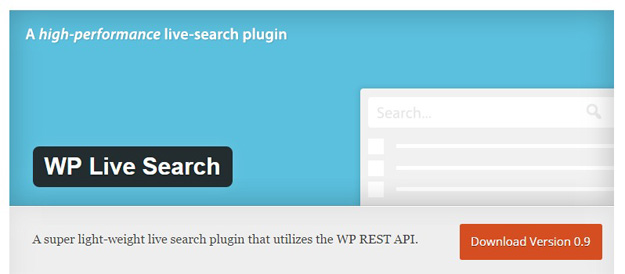 WordPress search plugins