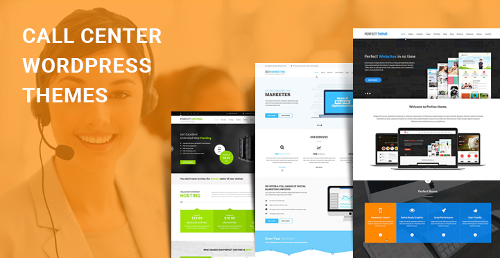 Call Center WordPress Themes