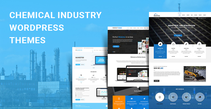 18 Chemical Industry WordPress Themes for Oil Gas Production Company
