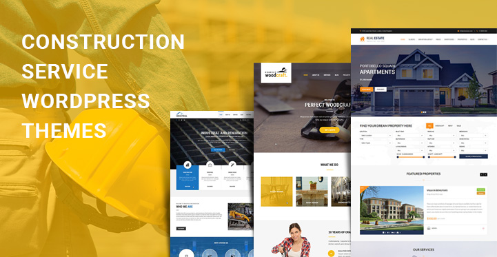 Construction Service WordPress Themes