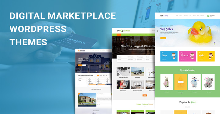 16 Best Digital Marketplace WordPress Themes for Digital Shop Websites