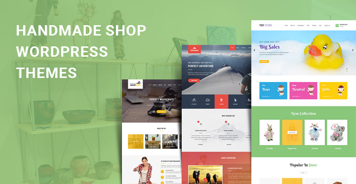 12 Handmade Shop WordPress Themes for Handmade Business Owners