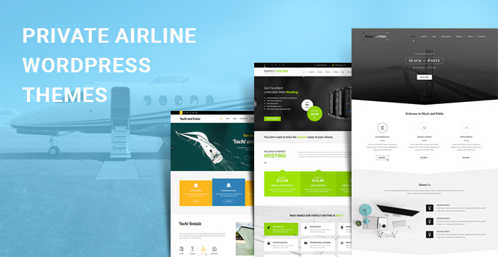 7 Private Airline WordPress Themes for Aviation & Pilot Training Academies