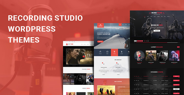 Recording Studio WordPress Themes