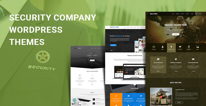 11 Security Company WordPress Themes for Guard and Security Services