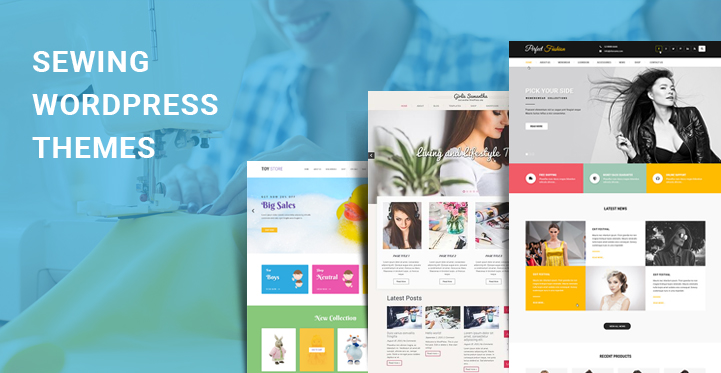 10 Sewing WordPress Themes for Dressmakers Tailors Fashion Studios