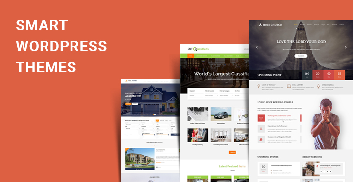 6 Smart WordPress Themes for Smart People to Manage Their Websites