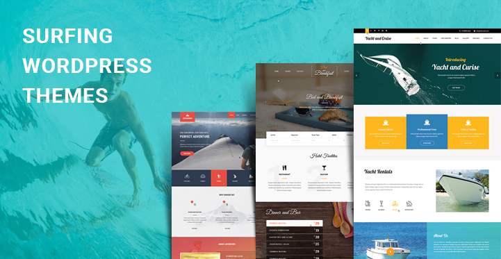 20 Surfing WordPress Themes for athletes & Specialists & Extreme Sports