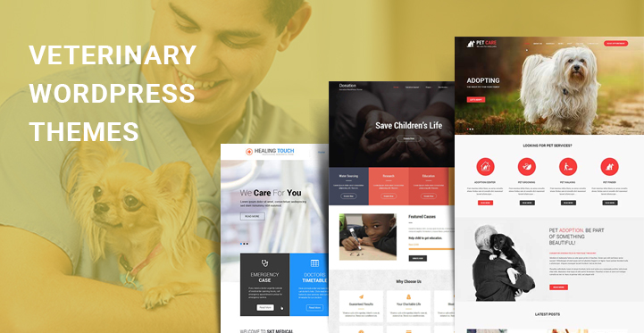 10 Veterinary WordPress Themes for Vets Pet Care Animal Care NGO and Others