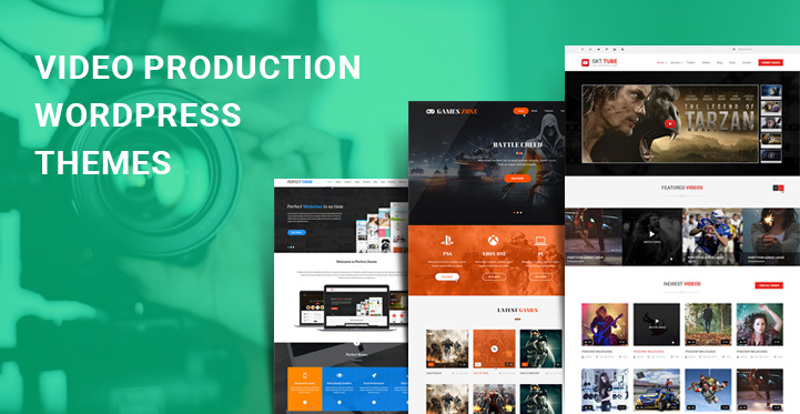 10 Dynamic Video Production WordPress Themes for Filmmakers
