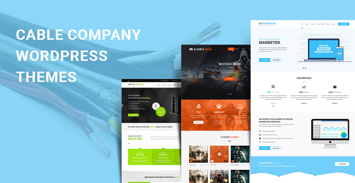 13 Cable Company WordPress Themes for Various Wire and Cable Production