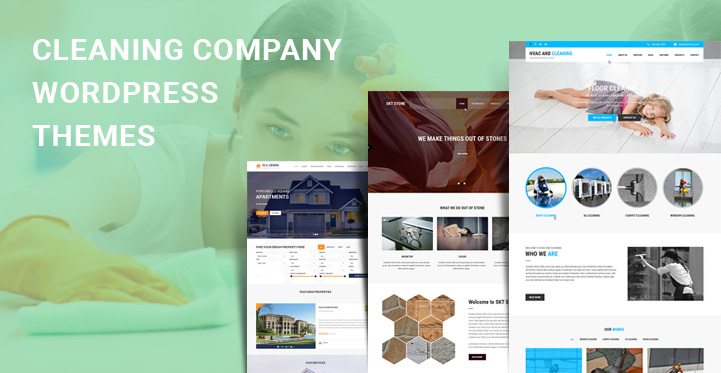 Cleaning Company WordPress Themes