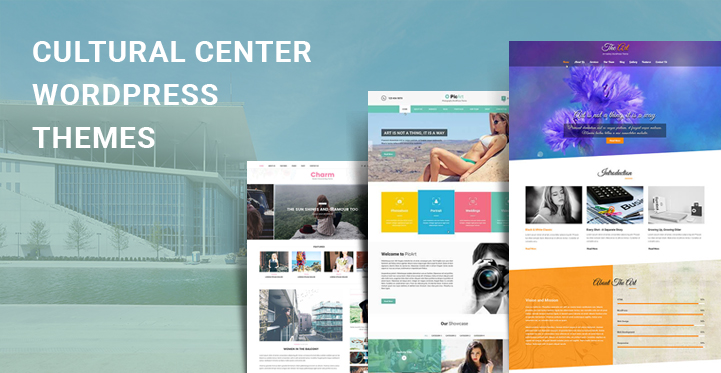Cultural Center WordPress Themes for Art Centers Exhibition and Gallery