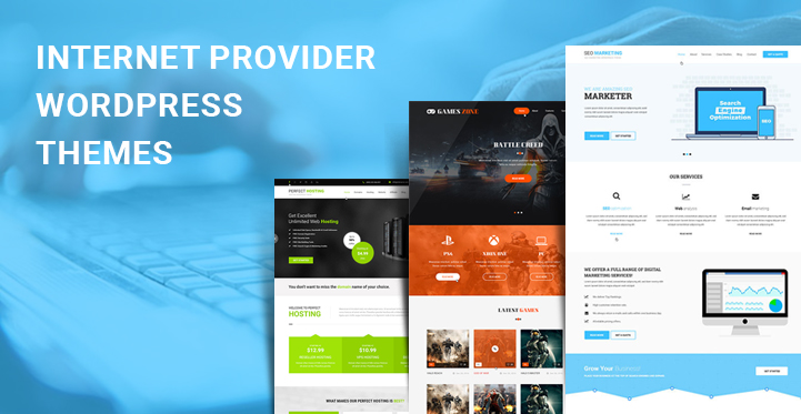 16 Internet Provider WordPress Themes for Broadband ISP Hosting Sites