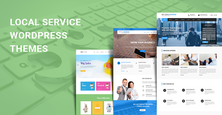 12 Local Service WordPress Themes for Local Companies Websites