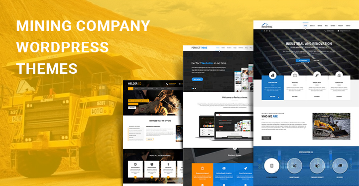 Mining Company WordPress Themes