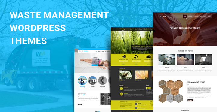 6 Waste Management WordPress Themes for Recycling Sanitation Companies