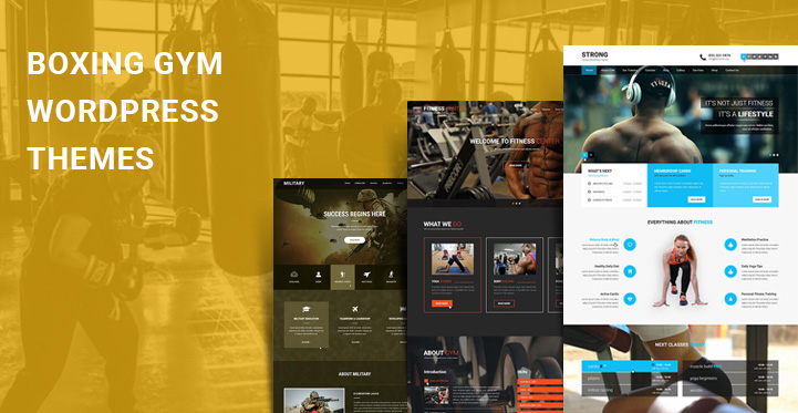 Boxing Gym WordPress Themes