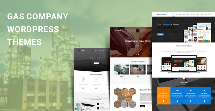 Gas Company WordPress Themes
