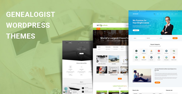 7 Best Genealogist WordPress Themes for Genetic Genealogy Record Center