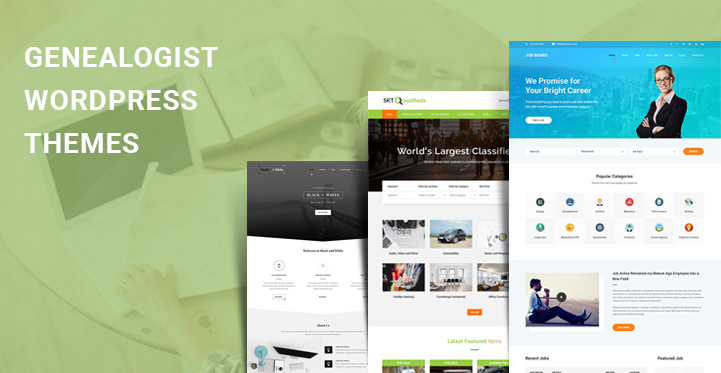 Genealogist WordPress Themes