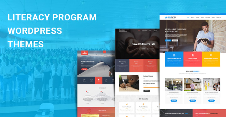 8 Literacy Program WordPress Themes for Literacy Programs Courses