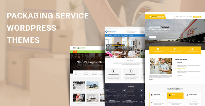 Packaging Service WordPress Themes