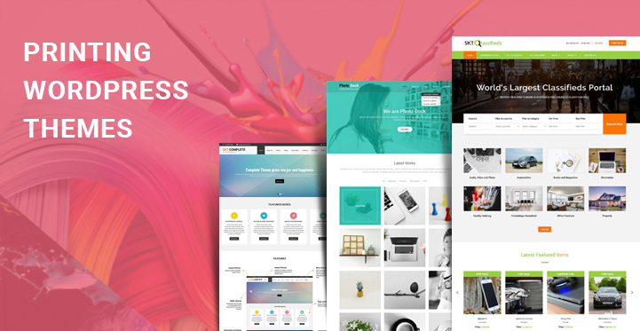 8 Printing WordPress Themes for Design Studios T-Shirt Printing