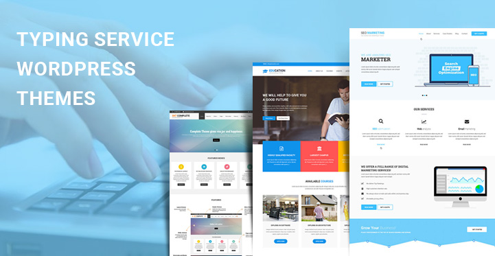 6 Typing Service WordPress Themes for Document Transcription VAs