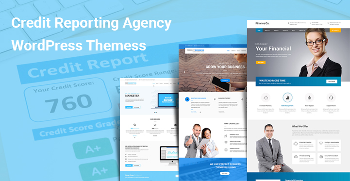 Credit Reporting Agency WordPress Themes for Credit Rating & Audit Firms