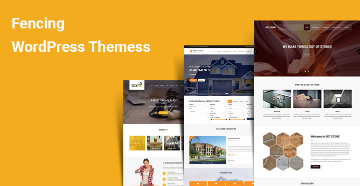 11 Best Fencing WordPress Themes for Installations Construction Landscaping