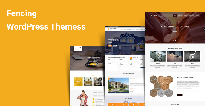11 Fencing WordPress Themes for Installations Construction Landscaping