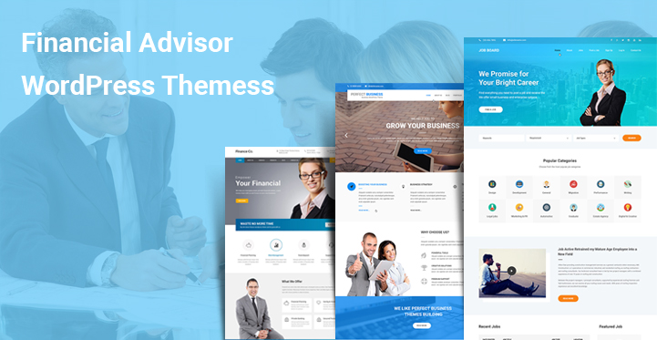 Financial Advisor WordPress Themes for Mutual Fund Asset Management Agents