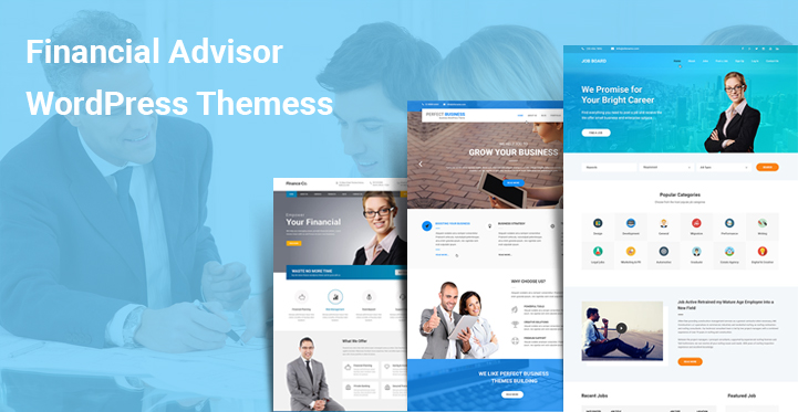 11 Financial Advisor WordPress Themes for Mutual Fund Asset Management Agents