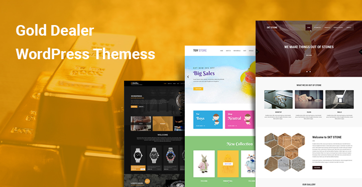 9 Gold Dealer WordPress Themes for Gold and Silver Ornament Stores