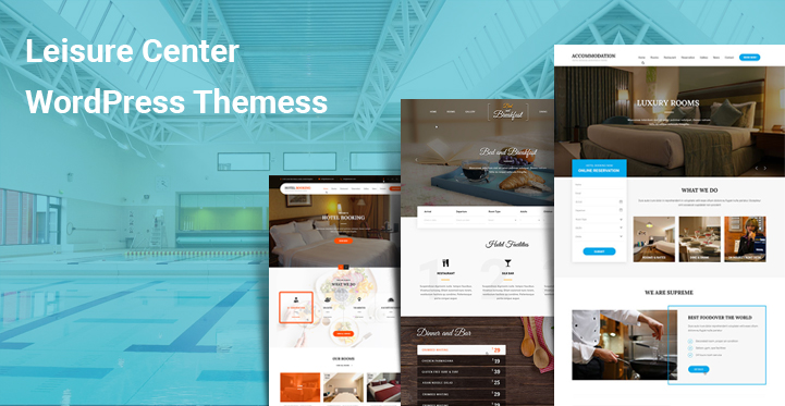 Leisure Center WordPress Themes