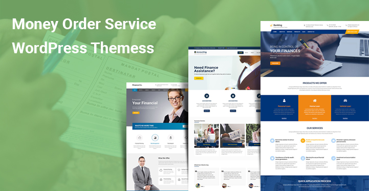 Money Order Service WordPress Themes