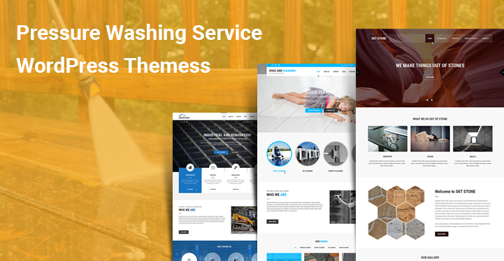 Pressure Washing Service WordPress Themes